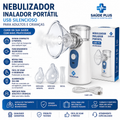 Nebulizador Inalador Portátil USB Silencioso para Adultos e Crianças