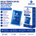 Bolsa Térmica em Gel Reutilizável para Compressa Quente ou Fria