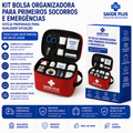 Kit Bolsa Organizadora para Primeiros Socorros e Emergências