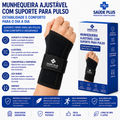 Munhequeira Ajustável com Suporte para Pulso